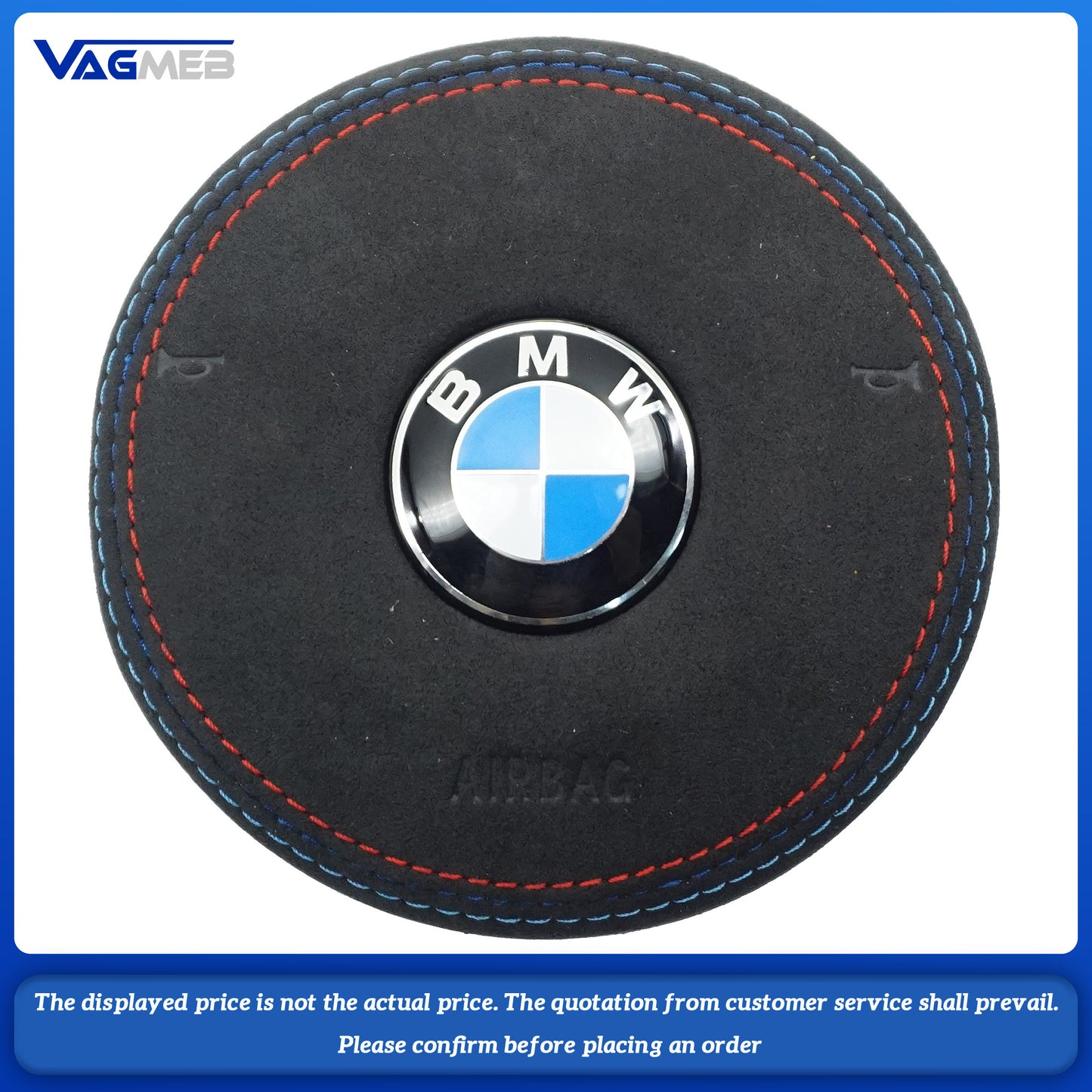 Steering wheel airbag cover multifunction steering wheel For BMW