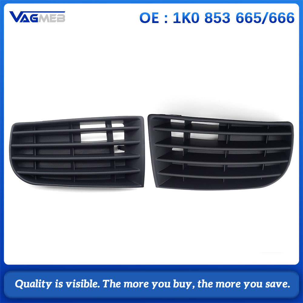 Lower Bumper Air Intake Grille  For VW Golf MK5 1K0853665 1K0853666