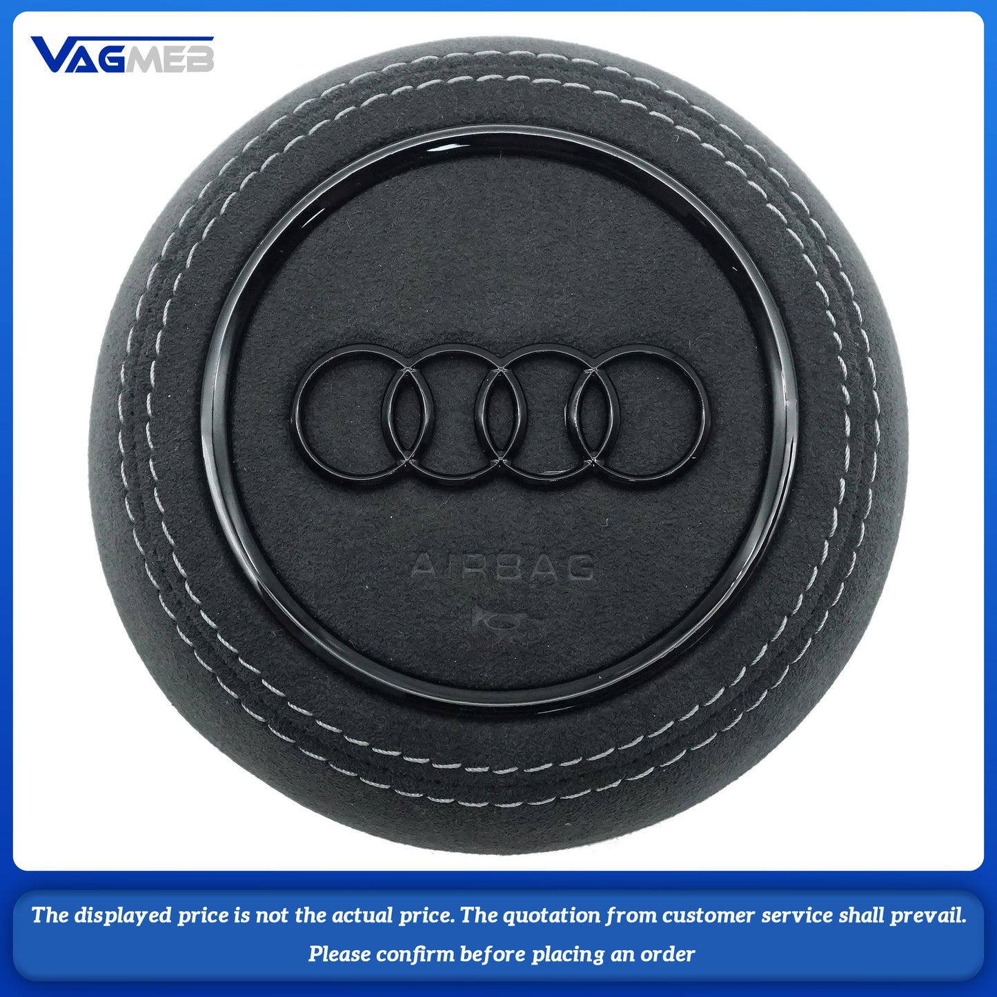 Steering wheel airbag cover multifunction steering wheel For Audi A38Y