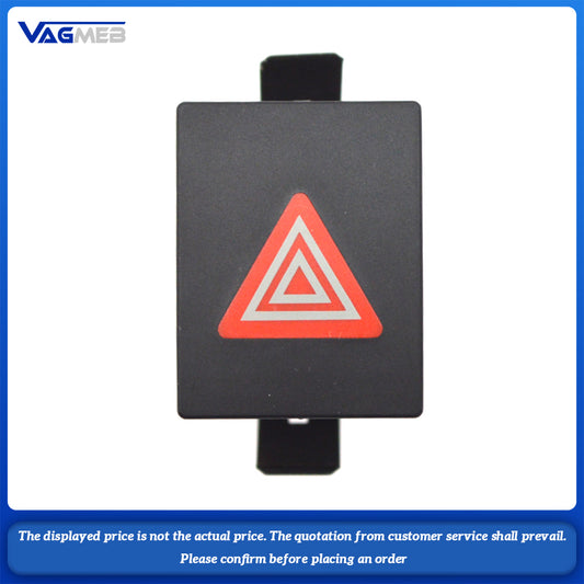Widanfolly Warning Hazard Light Emergency Button Switch For VW Polo 9N 2002 - 2010 6Q0 953 235A