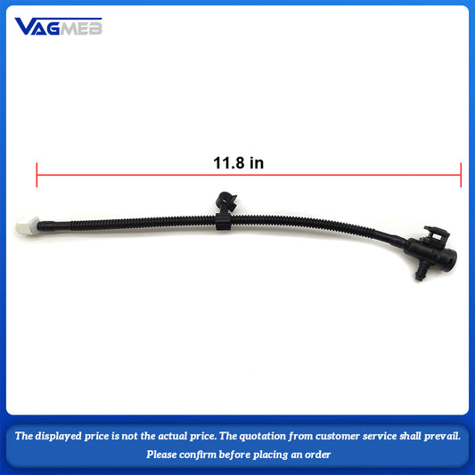 Original car camera drainage pipe water pipe black long pipe for RVC 8W9 955 975 1piece