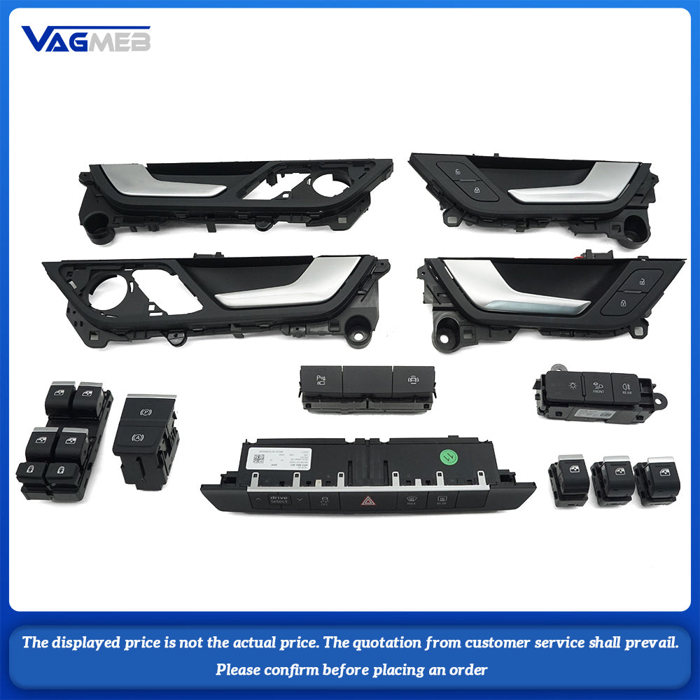 For Audi A6C8 low with four door handle + switch a set (disassembly)