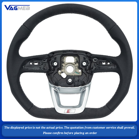 For Audi S LOGO Q5 FY white line steering wheel