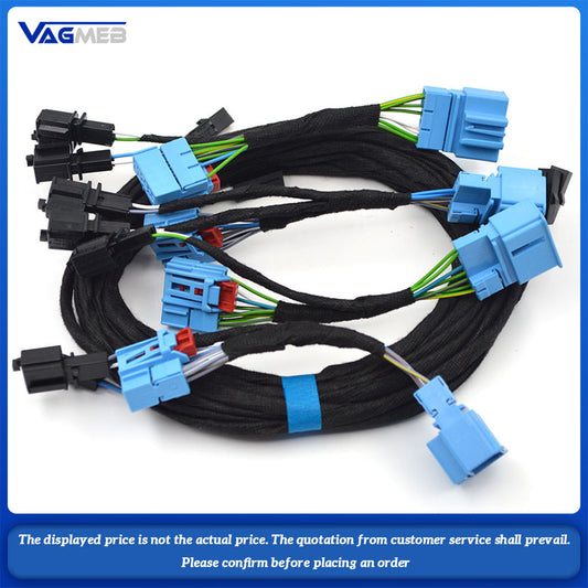 Flowing water Dynamic Sequential taillight cable wire Harness adapter For VW Passat B8