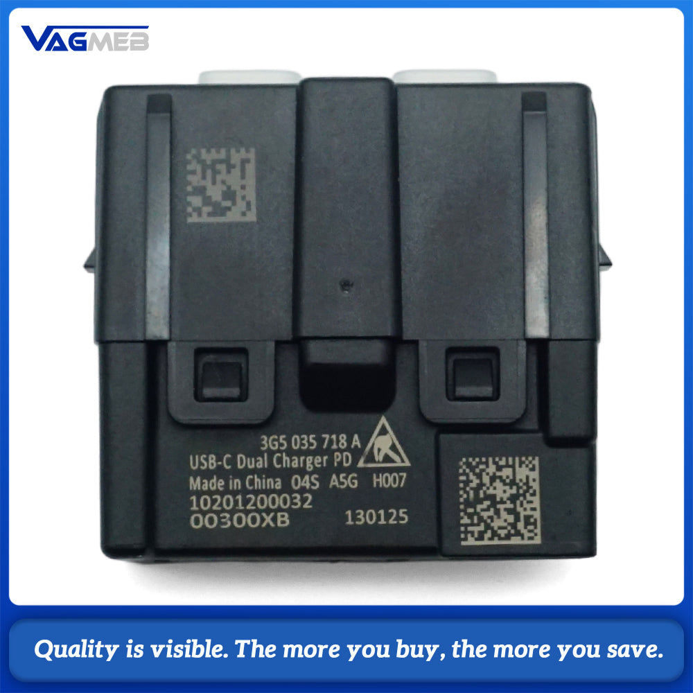 For VW Touareg Atlas Touran ID4 Caddy TER TAO Kodiaq ENEL USB External Interface 3G5 035 718 A 3G5035718A, Car Accessories