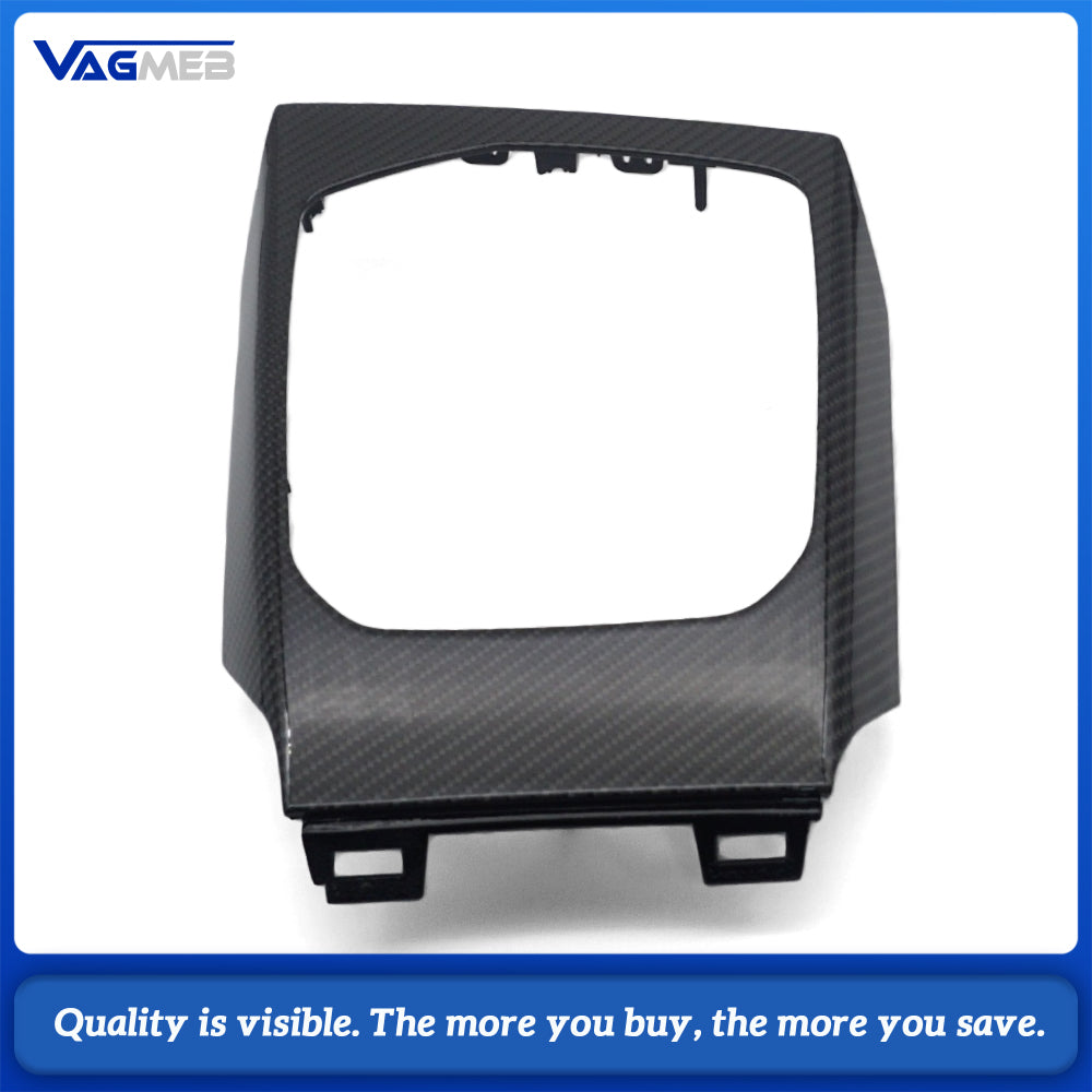 Real Dry Carbon Fiber Dashboard Interior Trim Strip For BMW M2 G87 LCI 2023+ Car Interior Decoration Replacement Molding