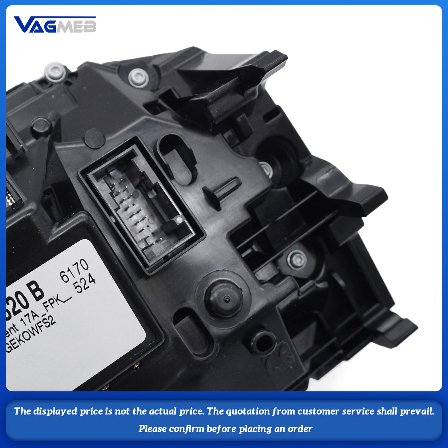 For VW Jetta MK7 T-ROC TAO Ethernet Virtual Cockpit LCD Instrument Panel  17A 920 320 B