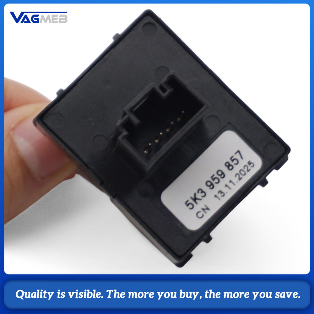 Window Control Switch Button For VW Eos Golf MK5 MK6 GTI 2 Door Scirocco Tiguan Polo 5K3 959 857 587C