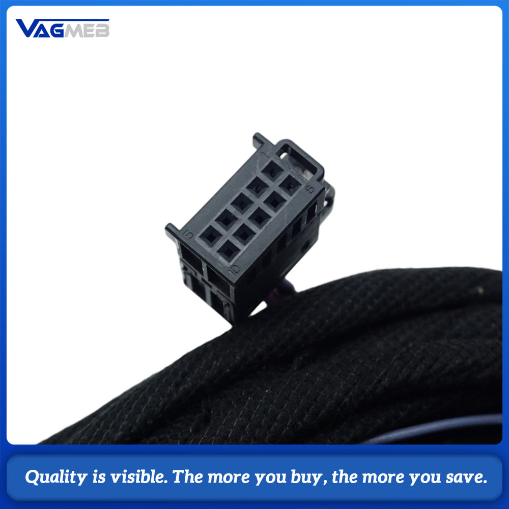 For VW Tiguan MK2 AD1 8K PDC OPS Parking Sensor Wiring Harness Cable Loom Upgrade Kit Front Rear Bumper Wire For VW Park Pilot Retrofit