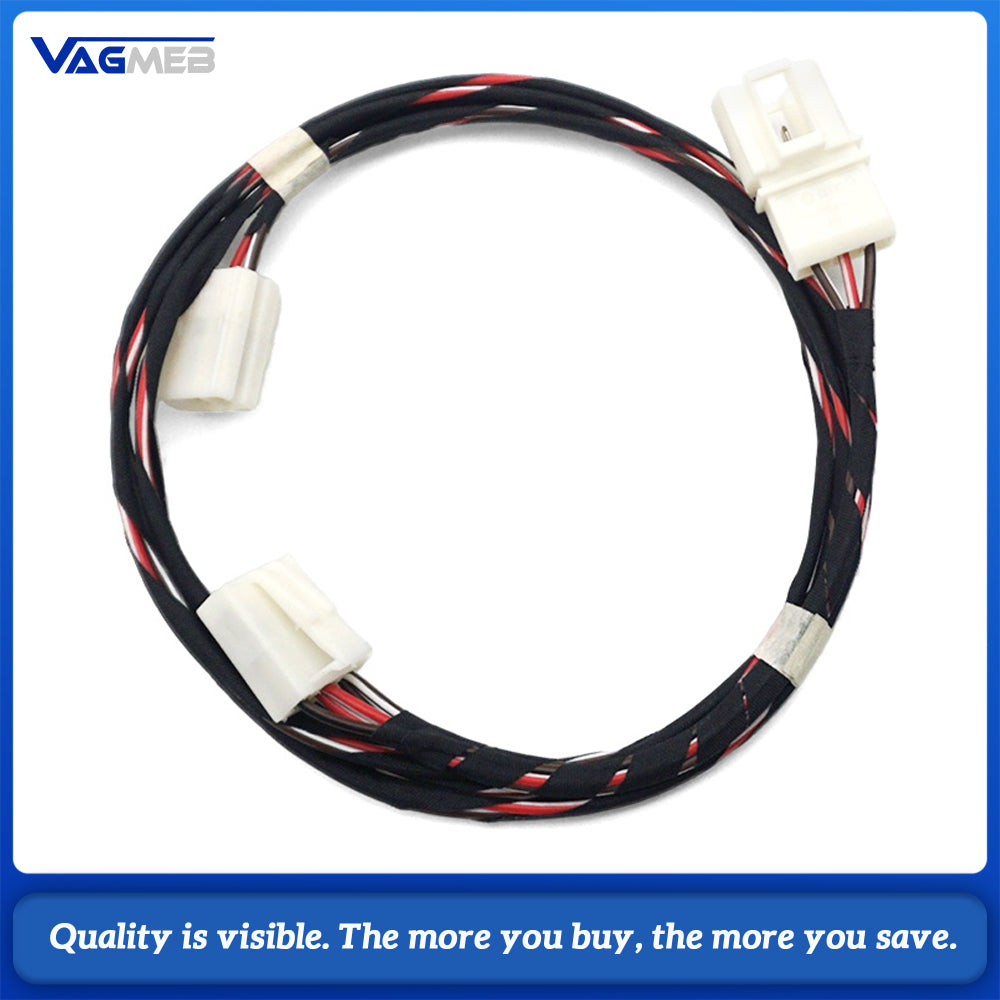 Cigarette Lighter Wiring Harness OE 1J0919307, Fit for VW Polo Bora Golf Passat B5, 12V Cigarette Lighter Assembly Cable Plug, Direct Replacement