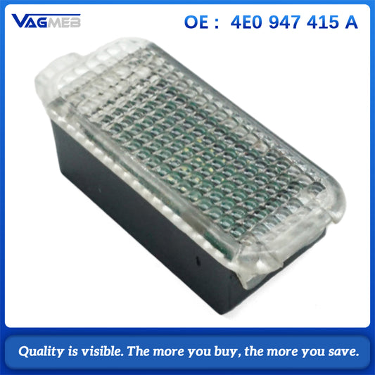 4E0 947 415 A for Audi A1 A3 A4 A5 A6 A7 A8 Q3 Q5 Q7 Q8 Foot Feet Footwell Light Puddle Light Front