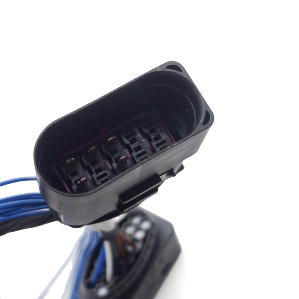 Halogen To HID Xenon Headlight Retrofit Wiring Harness Fit for VW Polo 6R, Headlamp Adapter Cable For Halogen Upgrade To Bi-Xenon Projector Headlights, Plug & Play