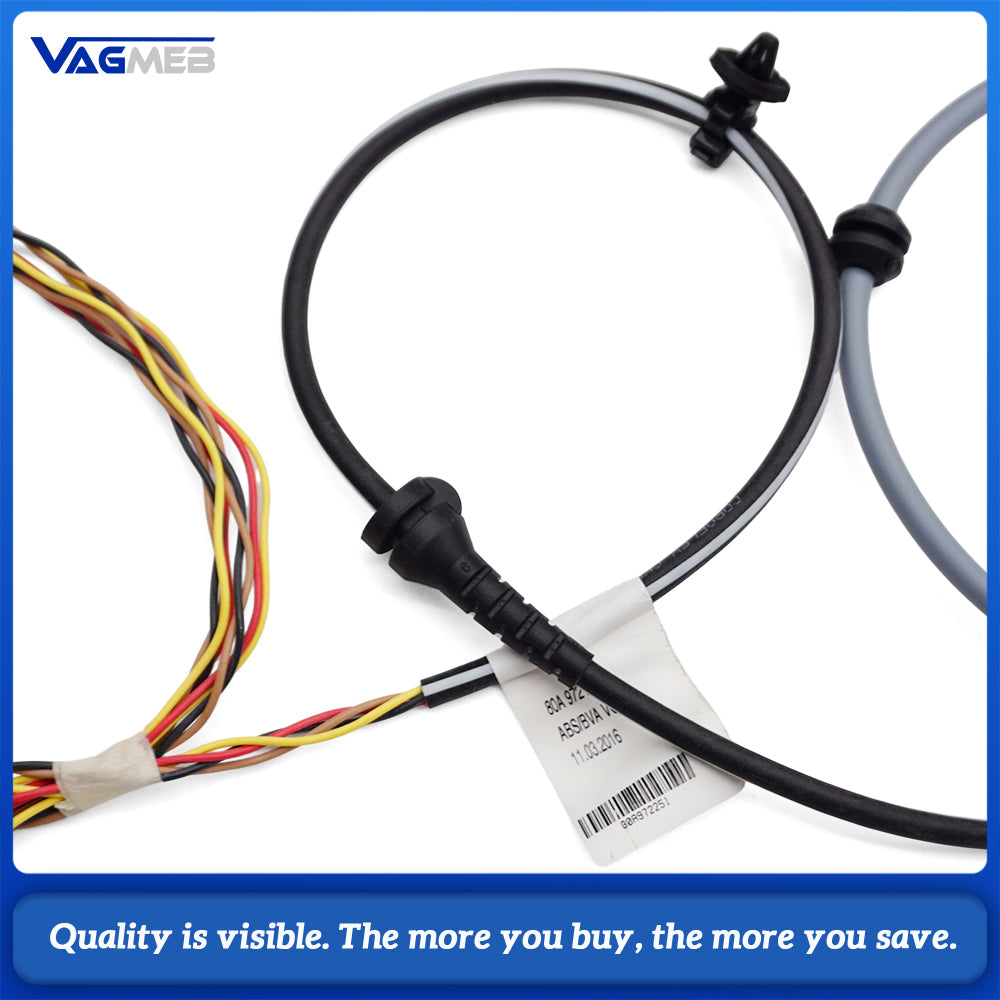 Front LEFT ABS Speed Sensor Wiring Harness For Q5 2018-2020 80A 972 251
