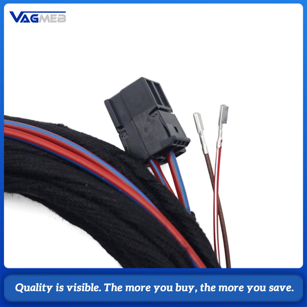 Car Rear Seat Heating Upgrade Wiring Harness Cable Kit For Automatic Air Conditioning System For Volkswagen Passat B8