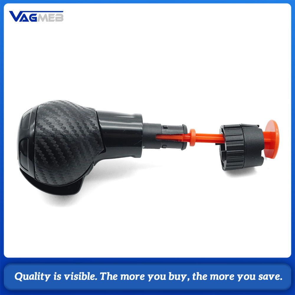 Automatic Gear Shift Knob Shift Lever Handle Head for Audi A3 S3 RS3 Q3 A6 RS6 A4 A5 A7 Passat Golf 6 7 Golf 6GTI 7GTI Golf R CC