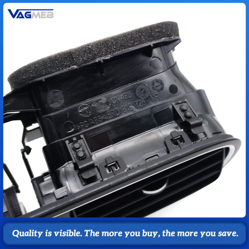 For VW Polo Car Front Central Dash Left Right Middle Air Conditioner AC Vent Grille Assembly For VW 2011-2018 6R0819703 6R0819704