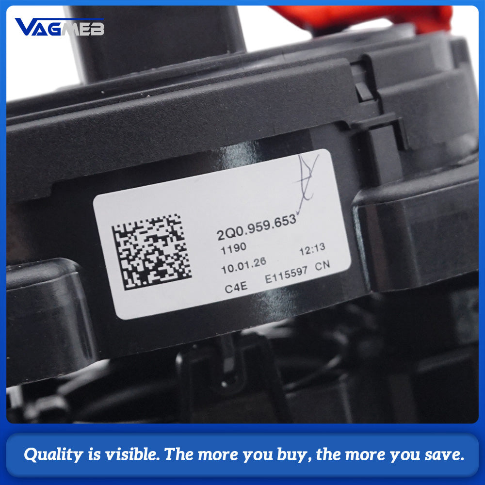 For VW Skoda Octavia POLO Steering Wheel Control Module Shift HandLever  2Q0 959 653 521 AT