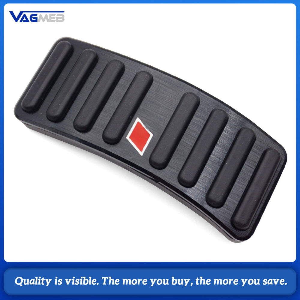 Brushed red, brushed black, red carbon fibre accelerator pedal for Audi A4 accelerator pedal S LINE