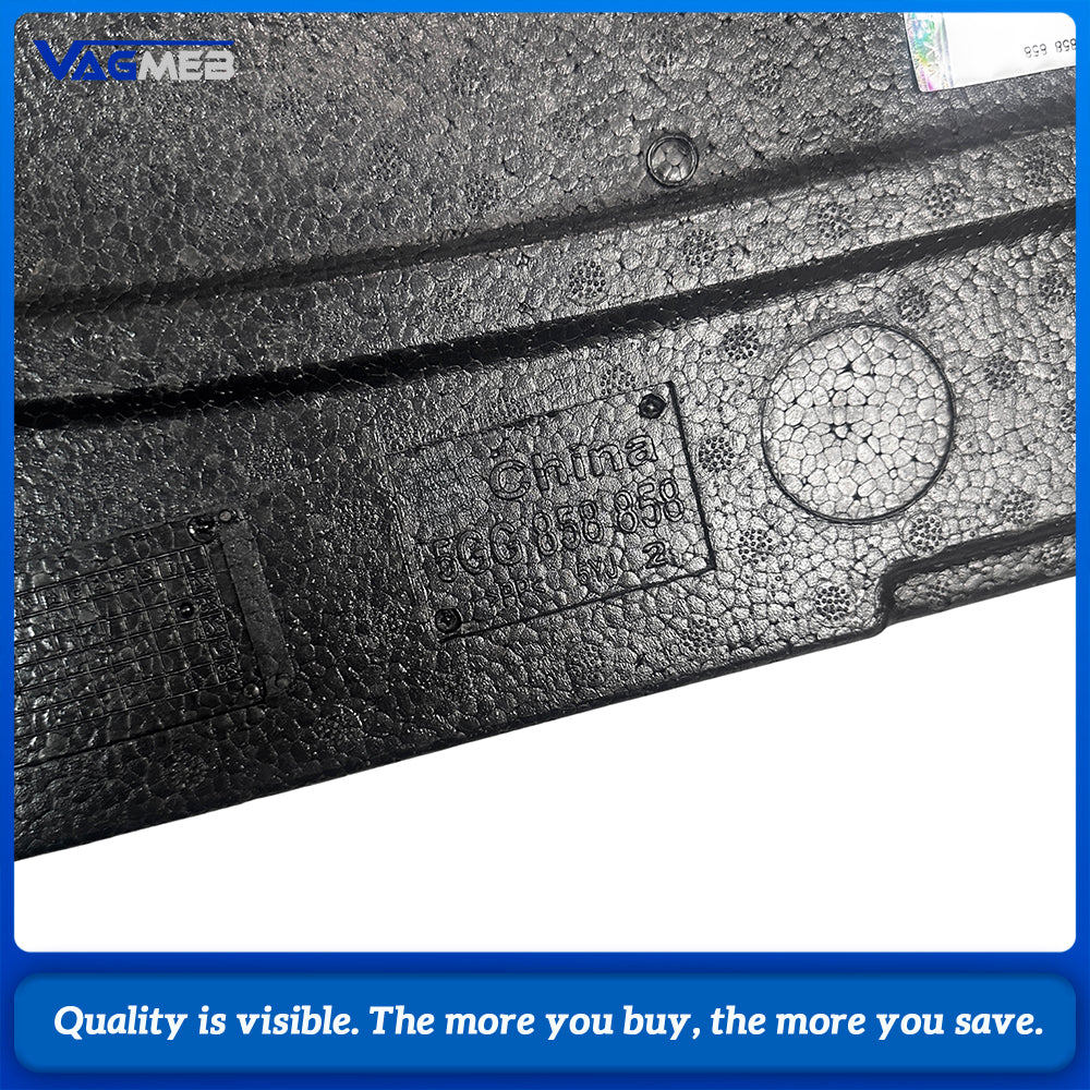 5GG858857 5GG858858 Pair Trunk Spare Tire Well Foam Insert Fit VW Golf MK7 Golf7 GTI Rline Cargo Storage Block