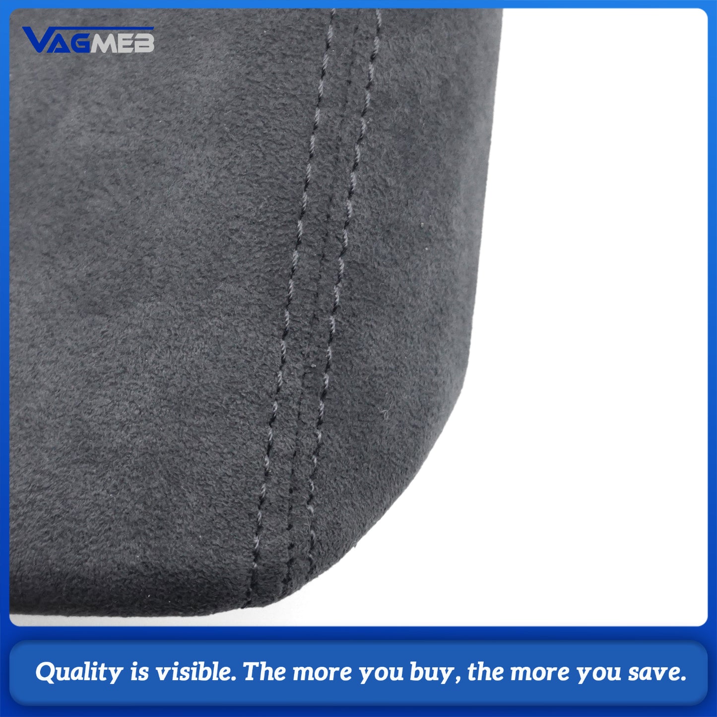 For Audi A4 A5 S4 S5 B9 Accessories Suede Car Trim Interior Armrest Box Shell Sheath Cover