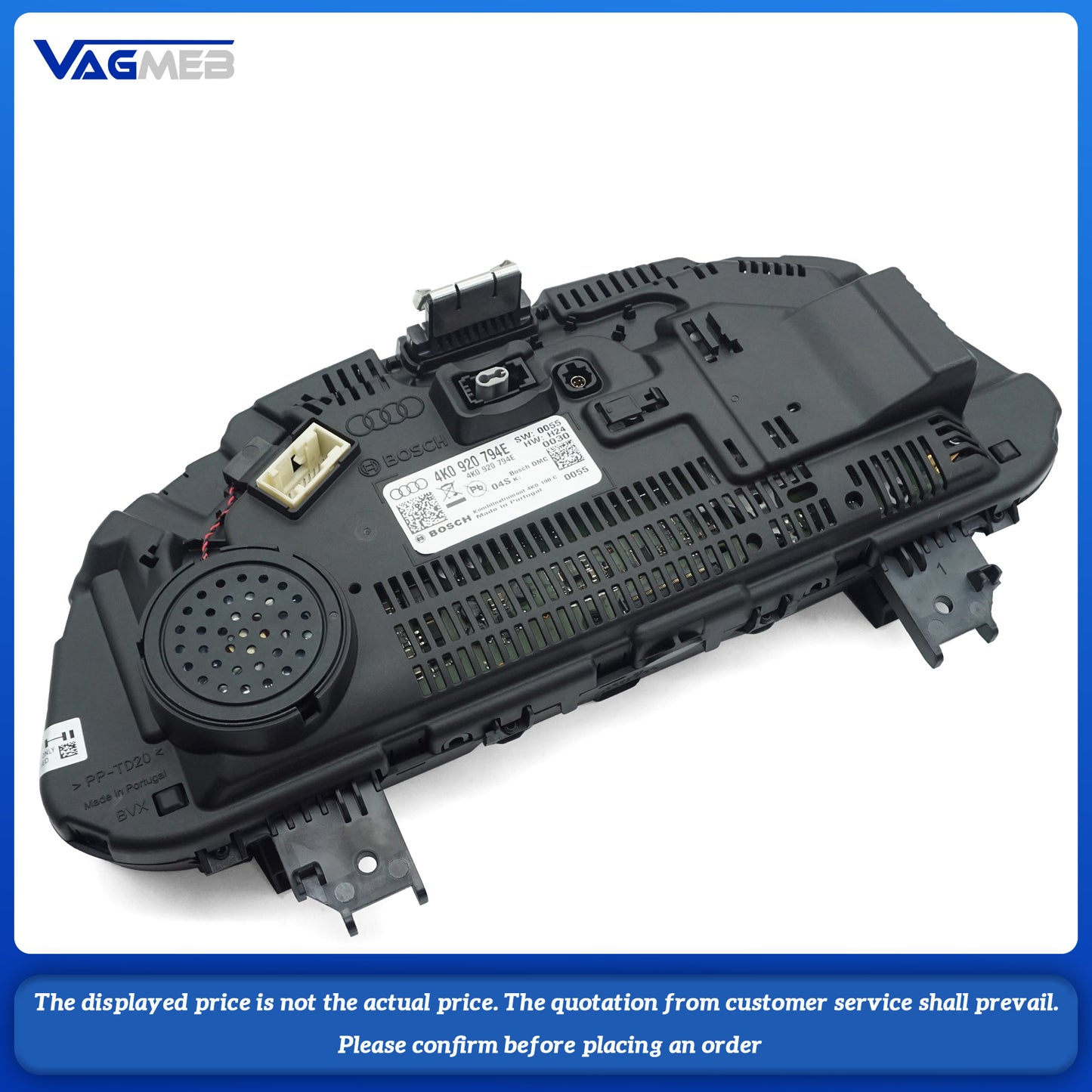 For Audi A6 C8  Virtual Cockpit LCD Instrument Panel  4K0 920 794E