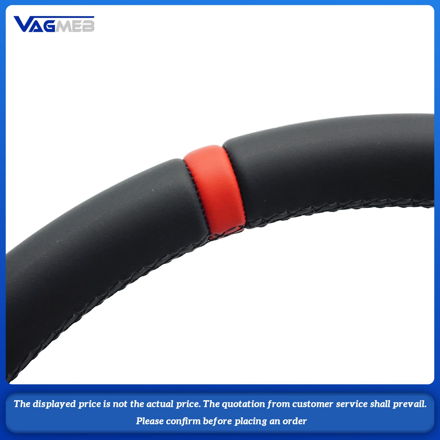 For Audi A6 RS6 C8 Pemi Perforated Leather Blat Bottomed Sports Steering Wheel