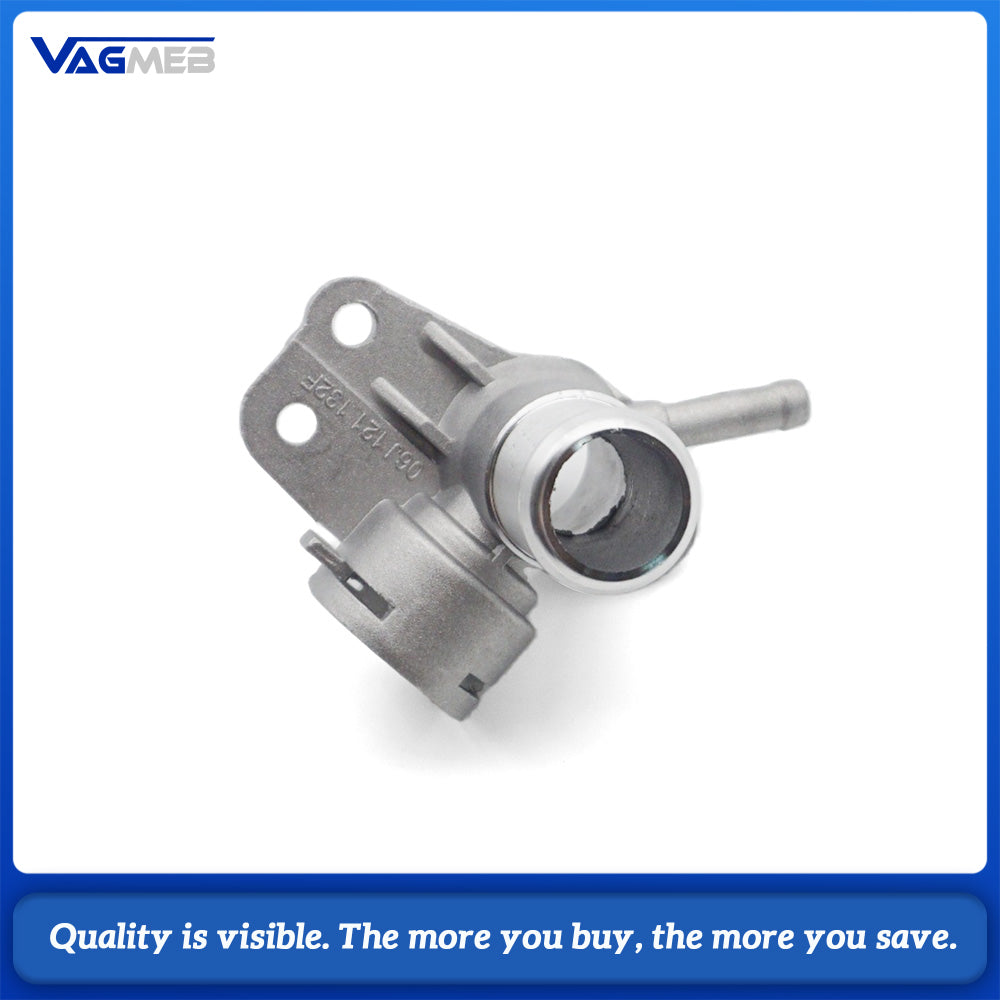 06J 121 132F EA888 Aluminum Water Coolant Hose Connector Flange For VW Golf 6 MK6 GTI Passat B7 CC For Audi A3 Q3 TT 06J121132F