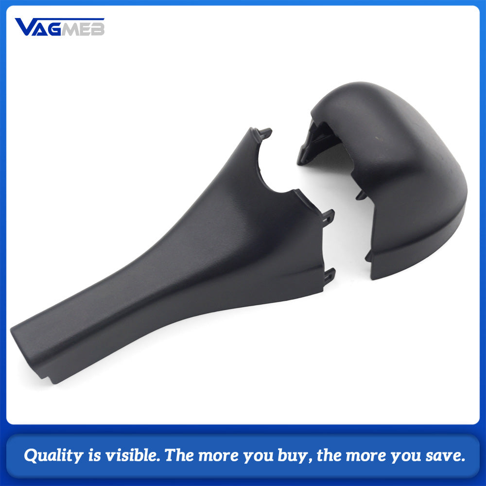 Interior Rear View Mirror Cover Black for VW Passat
