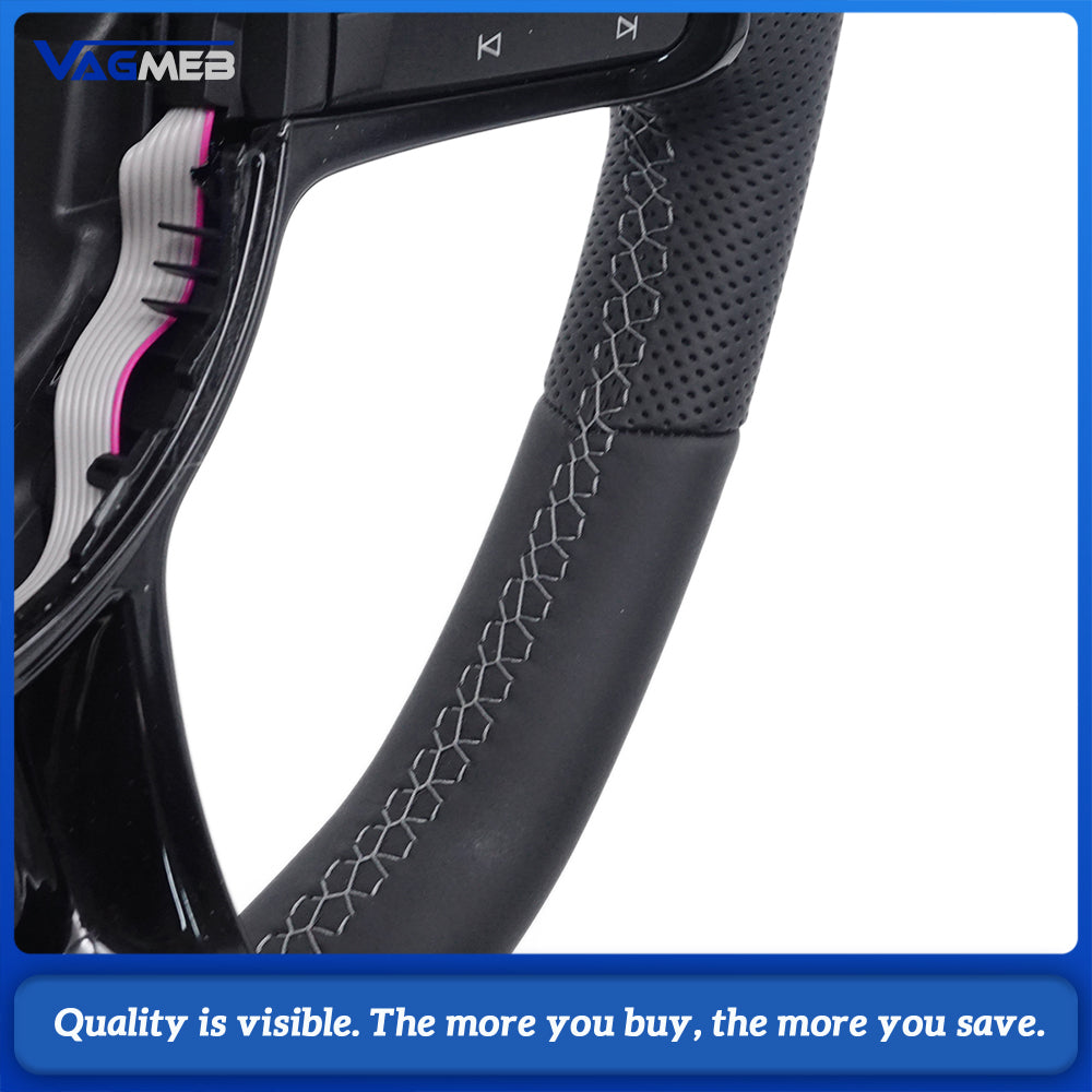 Steering Wheel for VW Golf 6 7 GTI R RS S-Line GTD Passat B8 B7 B6 MK7.5 MK4 VW Polo MK7 MK6 MK5 Sport Steering Wheel With ACC