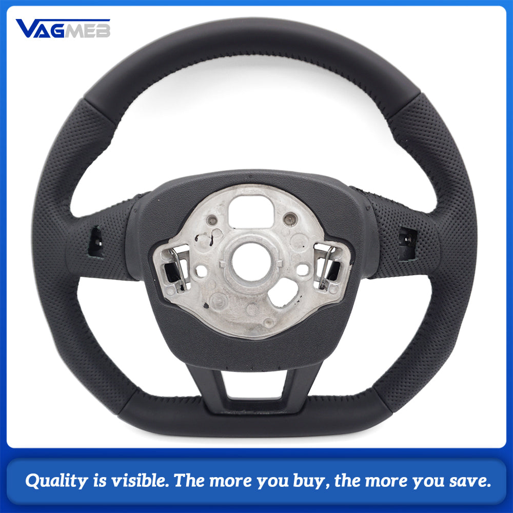 Suitable for Audi A6 A7 C8 RS6 RS7 sport flat bottomed steering wheel