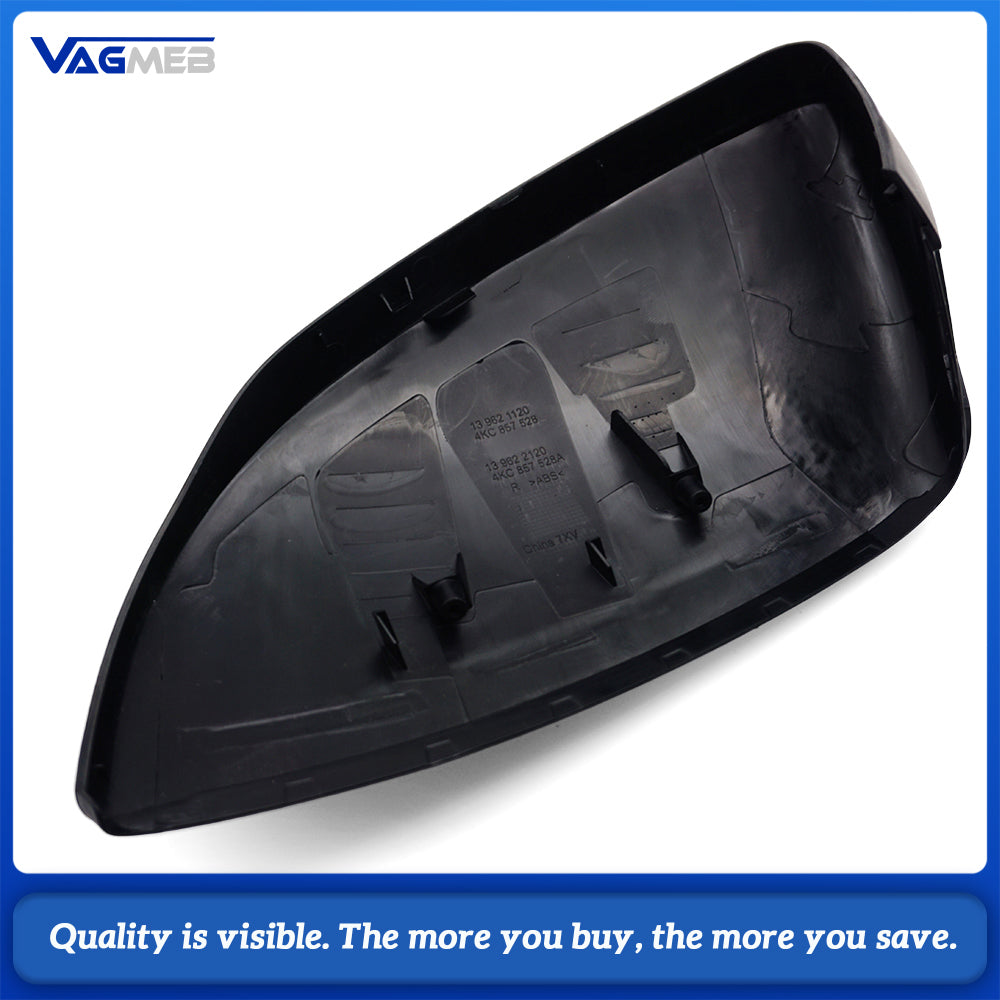 4KC857527A 4KC857528A Side Mirror Cover Housing for Audi Q4 e-tron 2021+ With Hole for Side Assist Warning Light