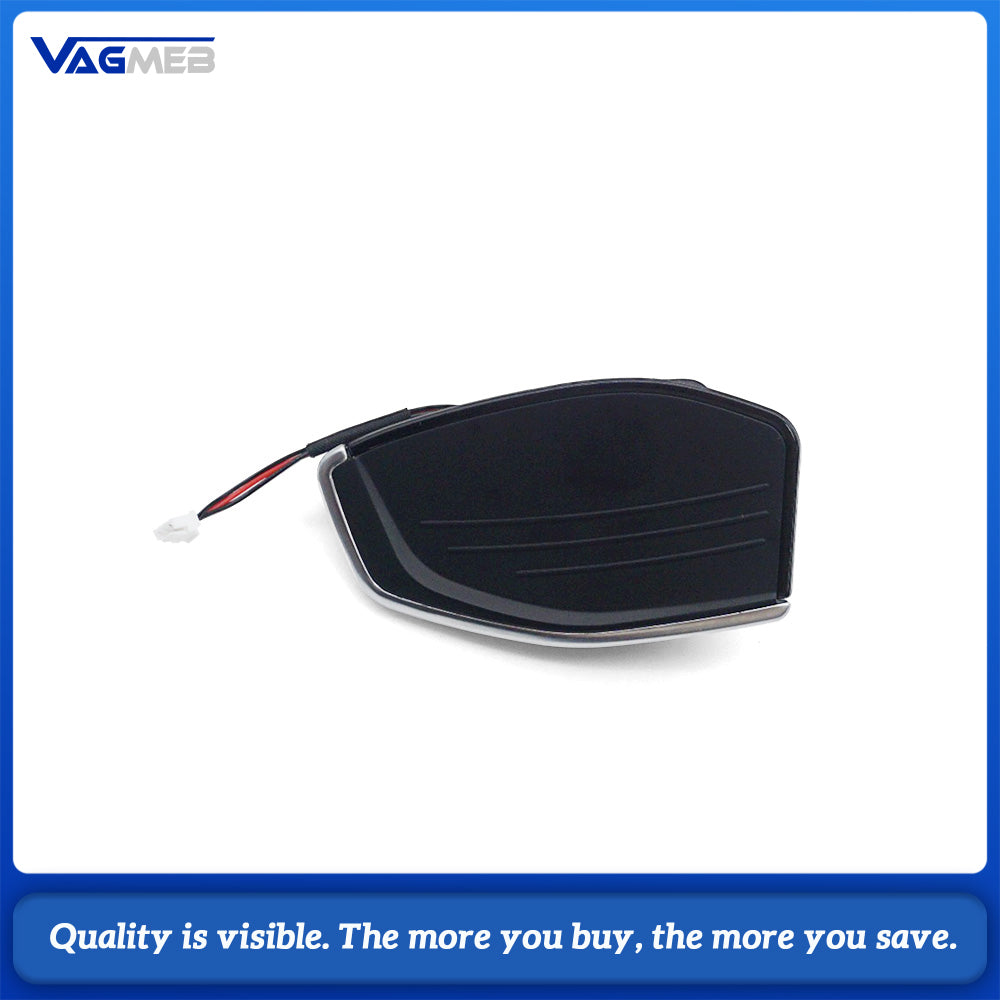 For Audi Q3 Q5 Silver Electroplated Steering Wheel Paddle Shifters