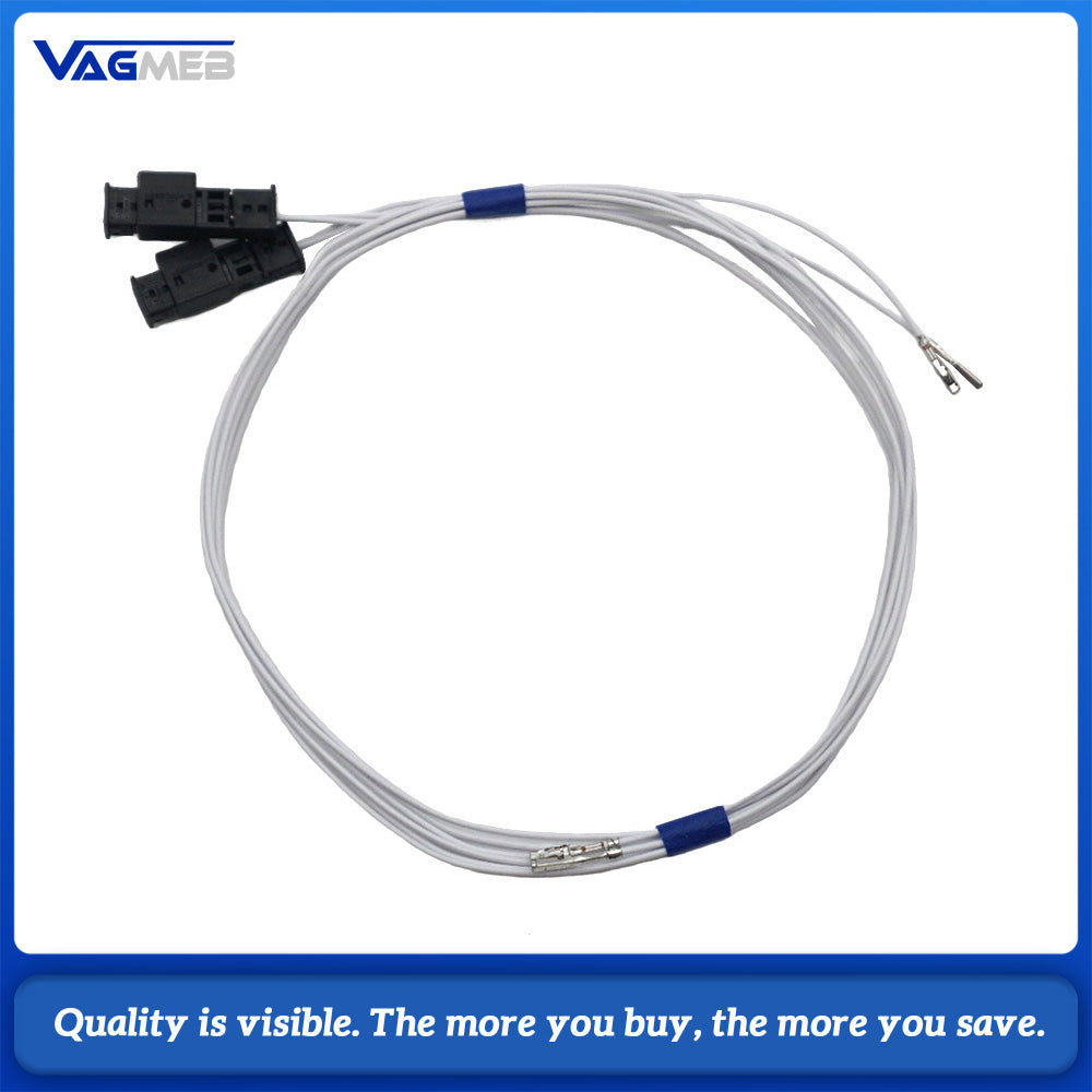 Front Door LED Illuminated Sill Plate Wiring Harness For Audi