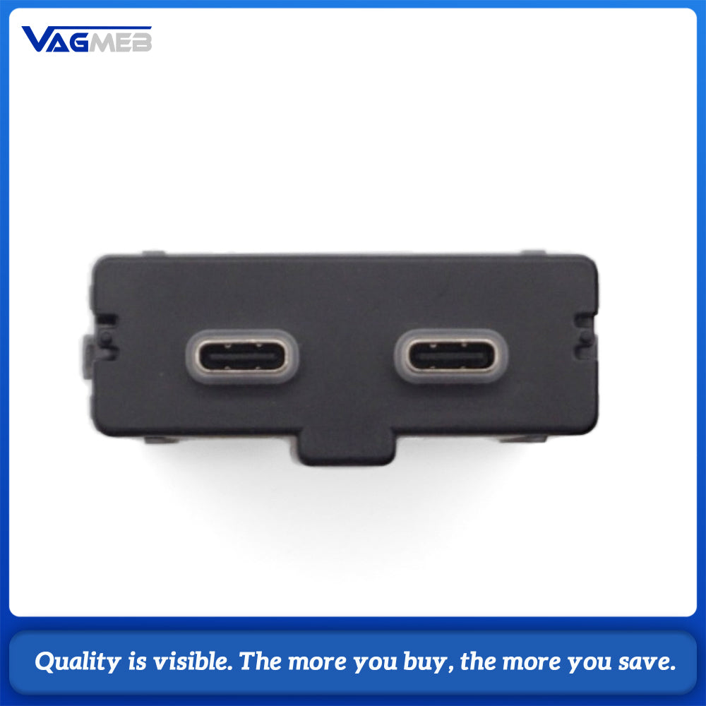 Easy Installation Rear USB Charging Port Upgrade For Audi Q3 2019