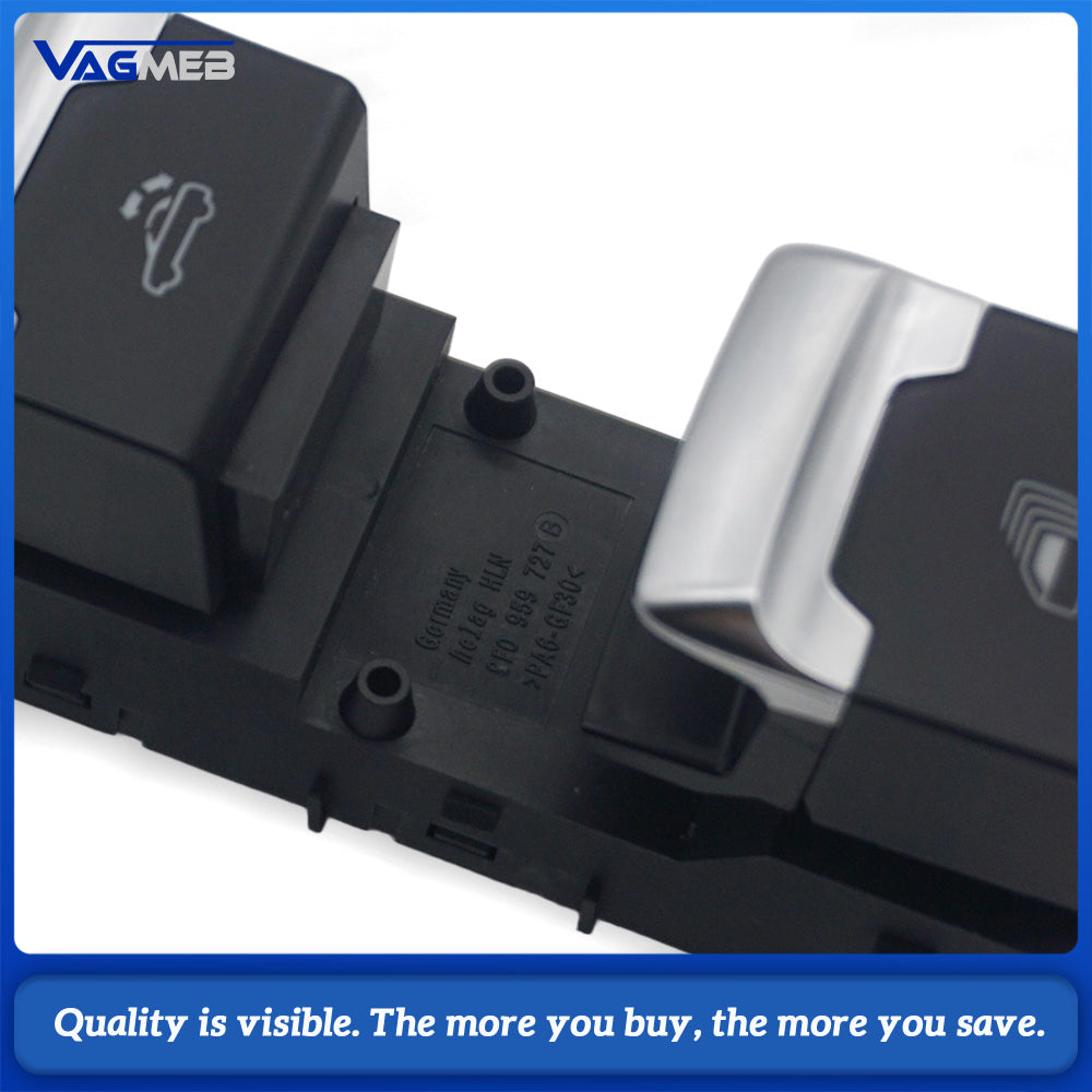 Center Console Convertible Roof Control Switch Replacement 8F0 959 727 B For Audi A5