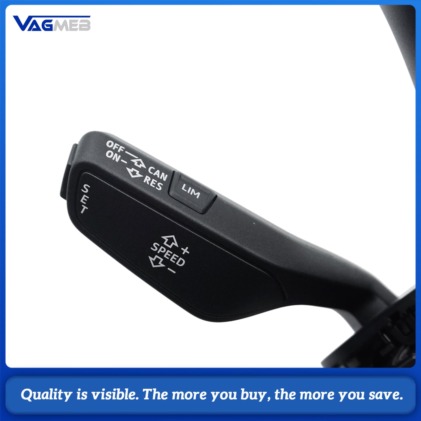 For Audi A4B9 A6C8 multi-function steering wheel hairspring cruise control handle switch assembly modification