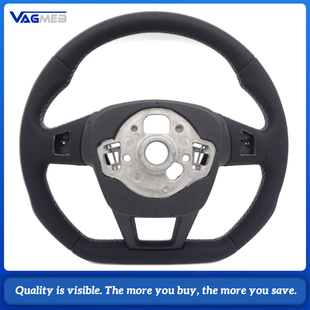 Suitable for Audi A6 A7 C8 RS6 RS7 sport flat bottomed steering wheel