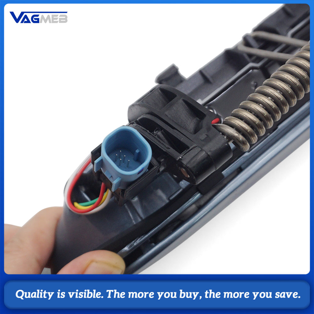 For VW ID.4 Inductive Exterior Door Handles, 1 Pair Front & 1 Pair Rear Smart Sensor Door Handle Kit