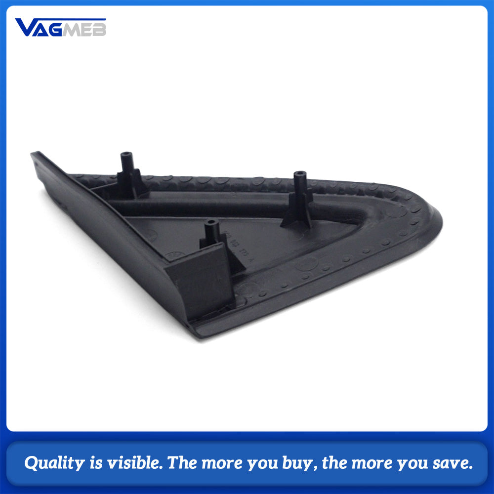 1pc/1Pair Rearview Mirror Cover Exterior Wing Triangle Rear View Mirror Trim 6Q0853273A 6Q0853274A For VW Polo 4 9N3 2006-2010