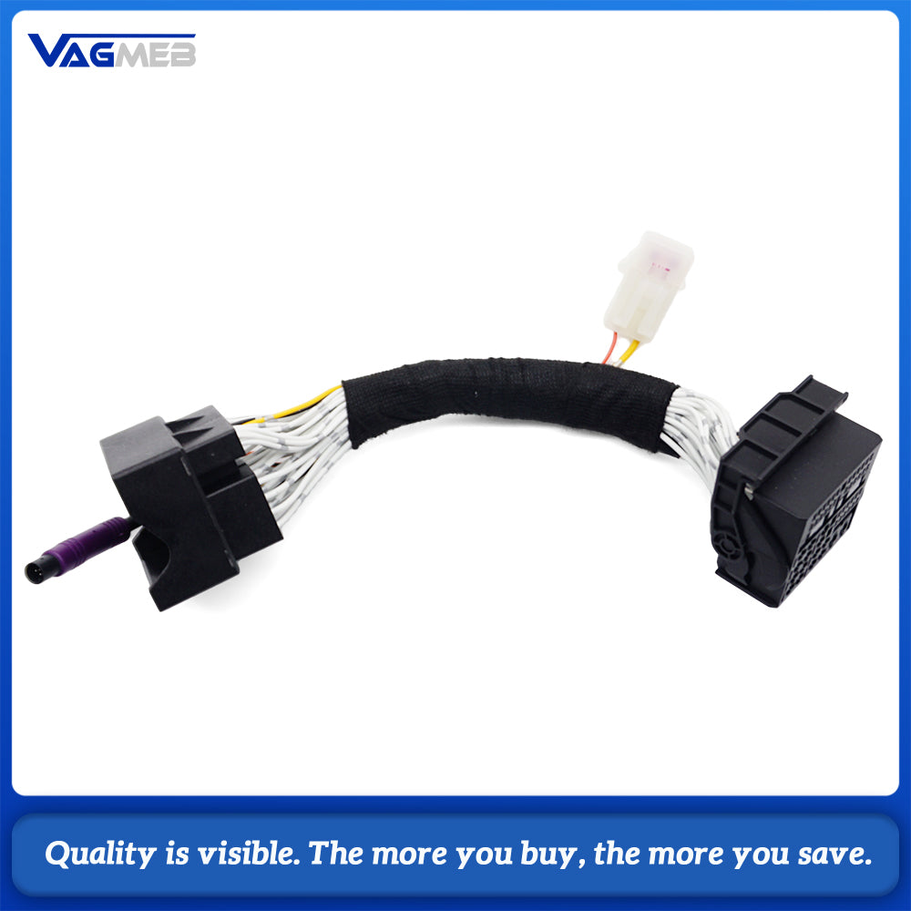 HD Dynamic Trajectory Rear View Camera MIB MQB For  VW Polo Passat Tharu Tayron T-Roc Jetta Original MIB System