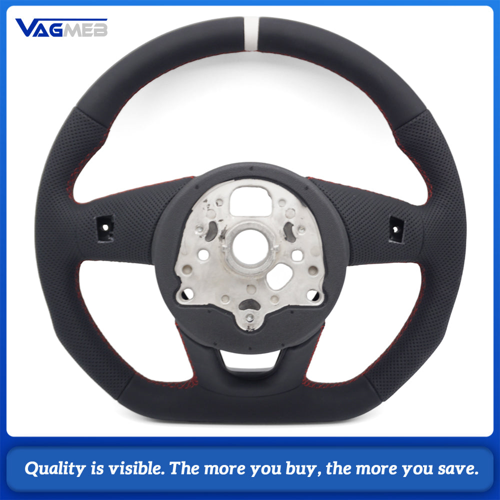 car steering wheel suitable for Audi A4 B9 leather steering wheel car accessories