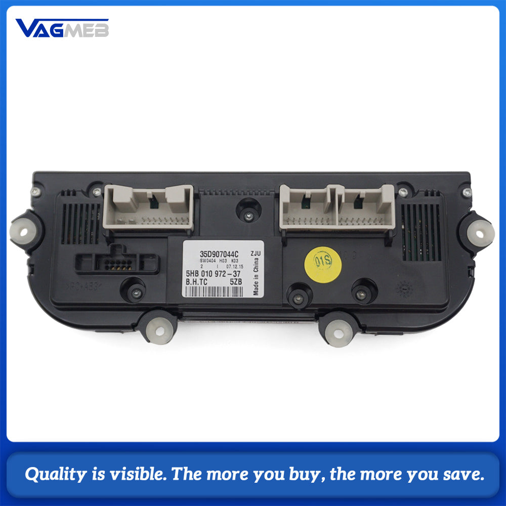 Brand new Air Condition Control Switch Panel AC Seat Heater For Passat B7 CC Tiguan Golf MK6 35D 907 044 C