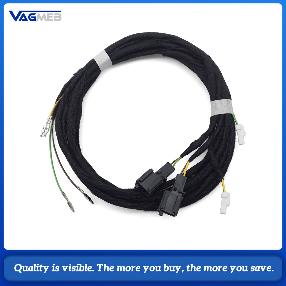 Side Assist Lane Change Assist Wiring Harness For Skoda Kodiaq MQB, Blind Spot Detection Upgrade Cable, Fit 5Q0 907 685 / 5Q0 907 686 Control Module