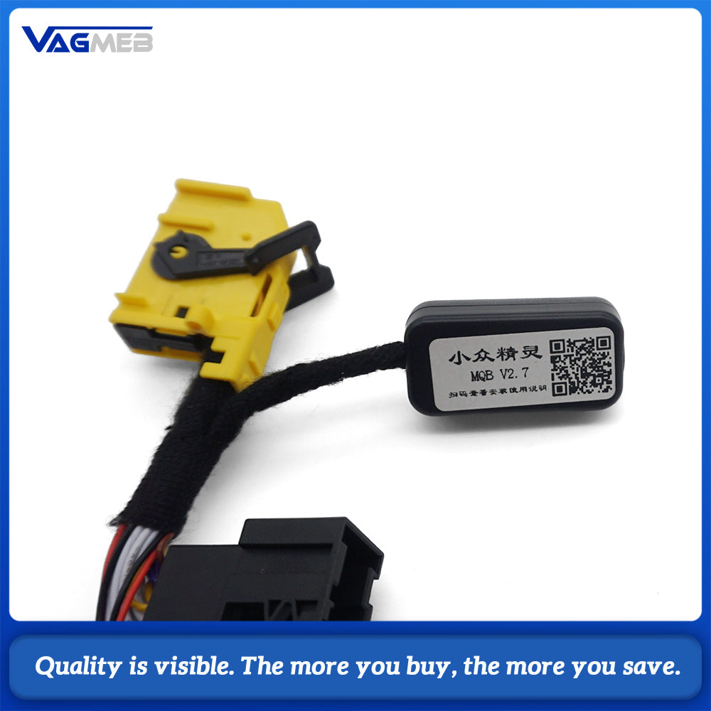 MQB 360 Surround View Camera CAN Bus Decoder Adapter Wiring Harness Module For VW Audi Skoda MQB Platform Panoramic Parking Assist Retrofit