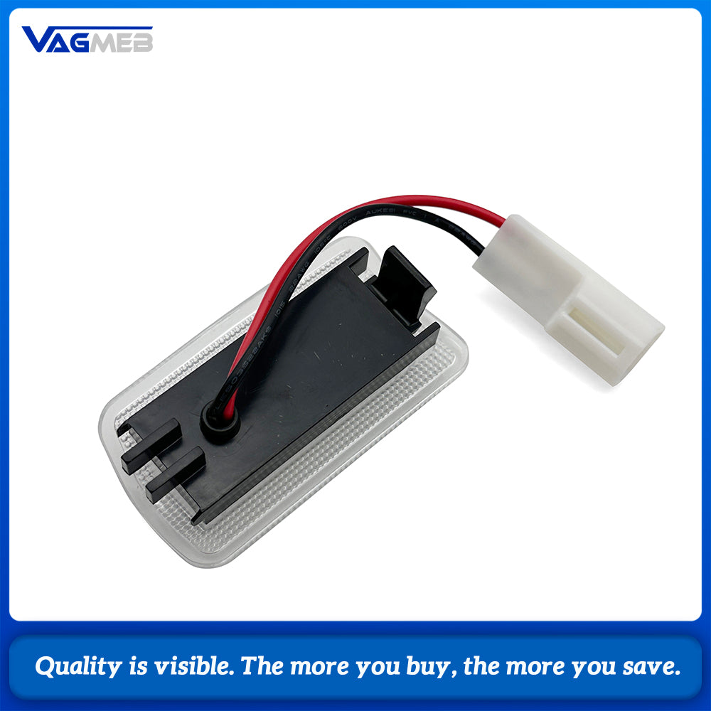 Car LED Foot Well Light Pair Interior Atmosphere Foot Lamp Replacement For Toyota Corolla RAV4 Camry Highlander