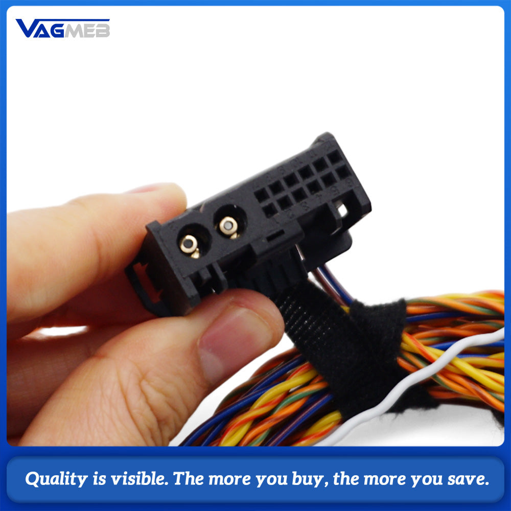 2.5m HUD Fiber Optic Wiring Harness for BMW E70 X5  E71 X6  X5M