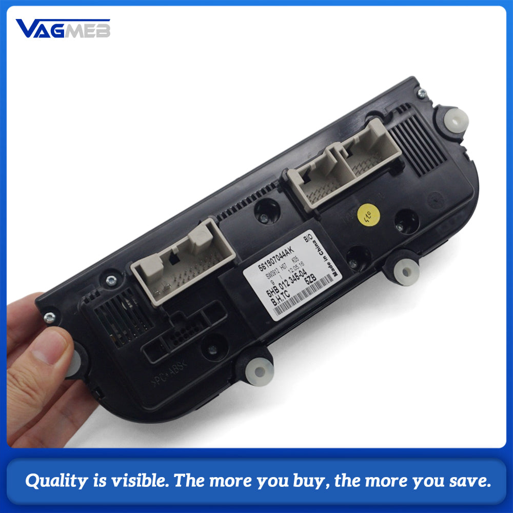 561 907 044 AK For Volkswagen Passat B7 Jetta Tiguan Touran Golf6 Air conditioner panel 561 907 044 AK with automatic heating