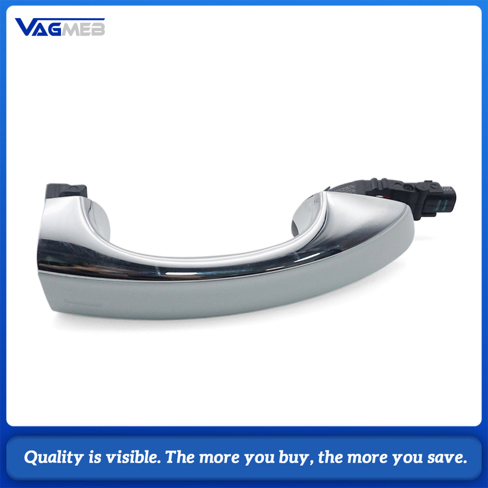 Car 4Pcs KESSY Smart Inductive Exterior Door Handle With LED Welcome Light, OE 3GG837205/206 For Skoda Octavia MQB