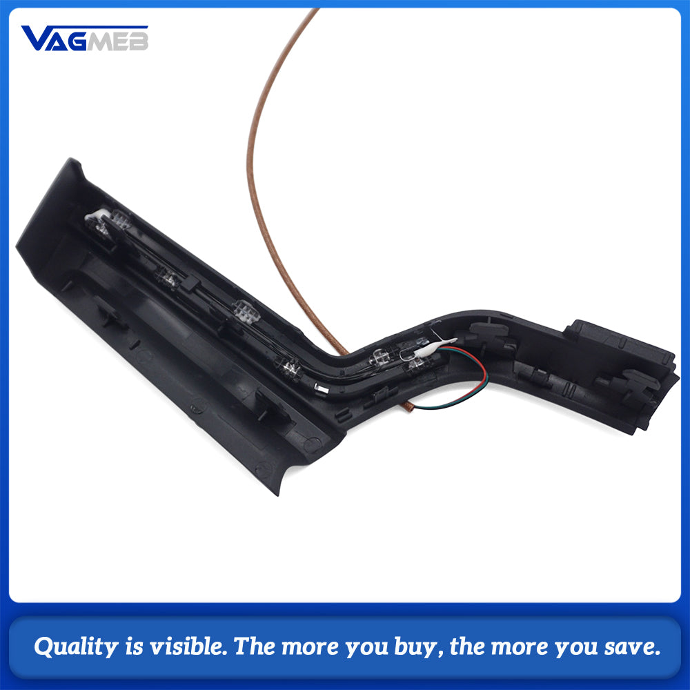 Car Driver Side Instrument Panel Small Bezel Trim With LED Ambient Light Interior Decoration For Audi A5 B9