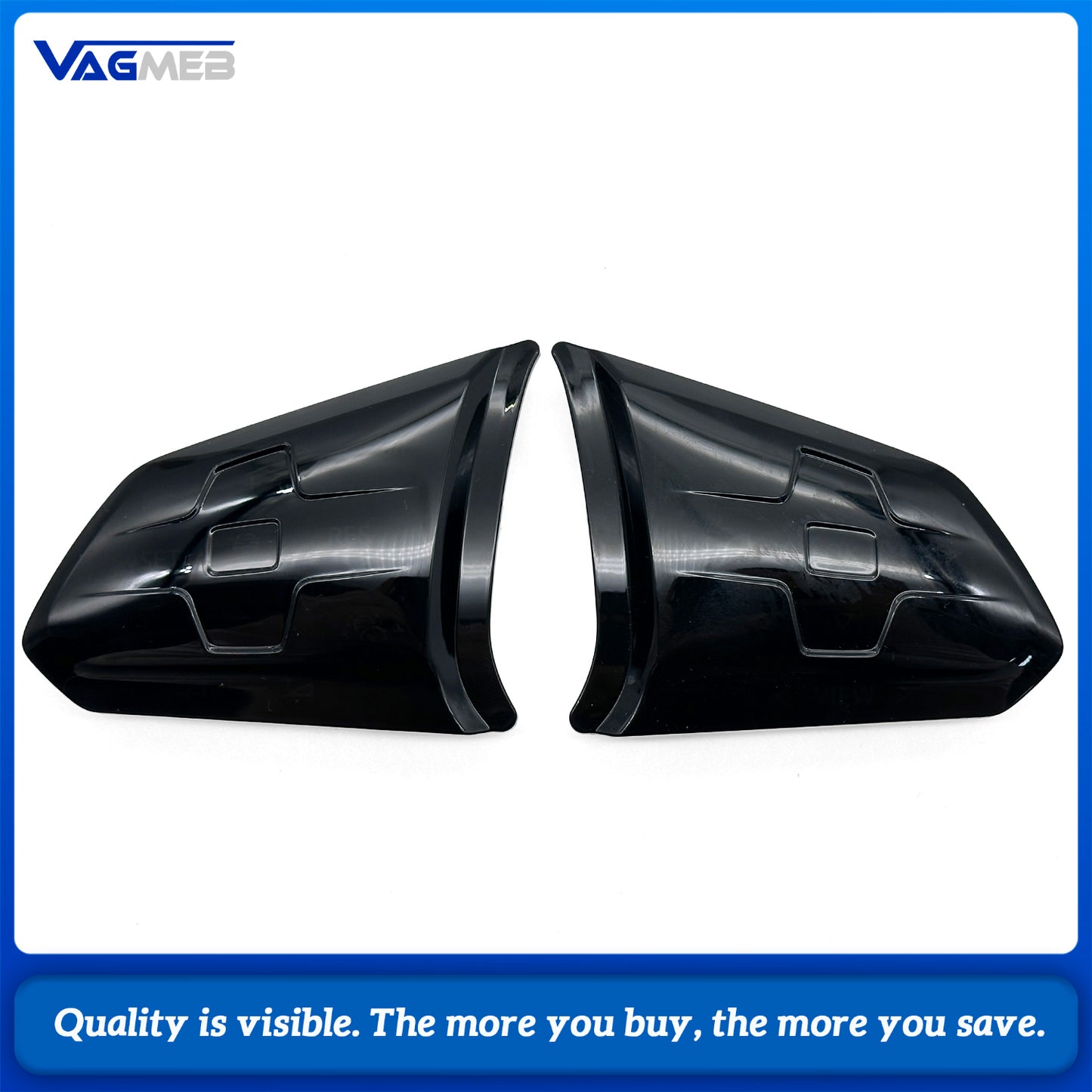 For VW Golf7 MK7 Golf 8 MK8 Passat B8 Tiguan L For ID3 ID4 ID6 1EA959442AB Multi Function Steering Wheel LCD Touch Button Shell